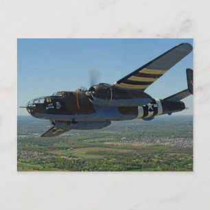 B-25 Mitchell Vykort