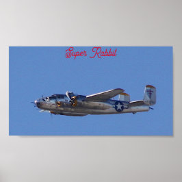 B-25 Toppen Poster