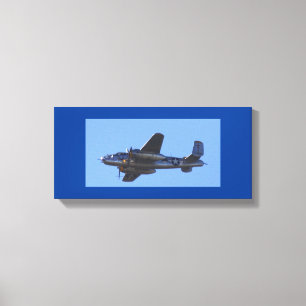 B-25 Toppen Rabbitt Canvastryck