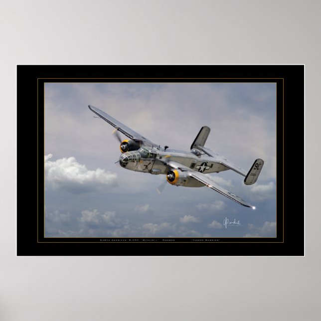 B-25 Yankee Warrior Poster (Framsidan)