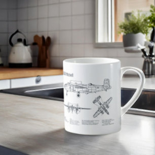 B-25B Mitchell Doolittle - Flygplan BD BD Kaffemugg
