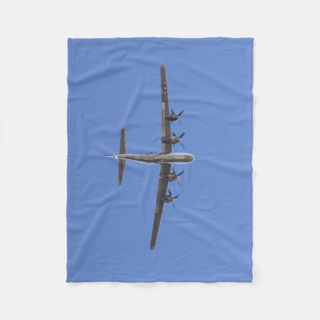 B-29 Bomber Fleece Blanket (Framsidan)