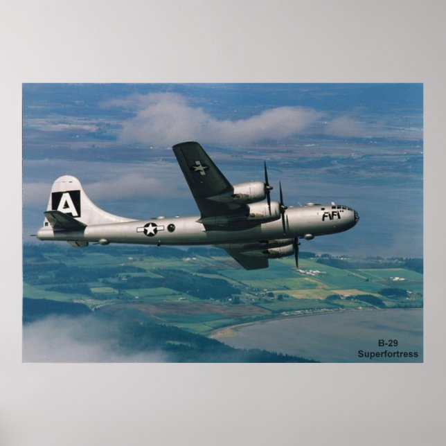 B-29 Superfästning Poster (Framsidan)