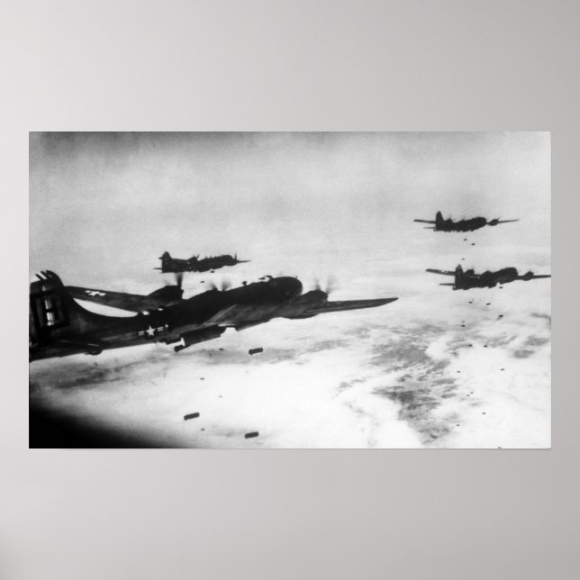 B-29 Superfästningar Poster (Framsidan)