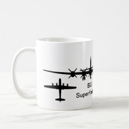 B-29 Superfort Silhouette Kaffemugg