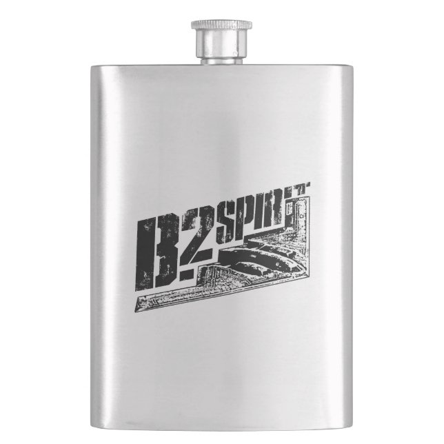 B-2 Klassisk spritkolv Fickplunta (Framsidan)