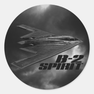 B-2 Klassiskt rund etikett