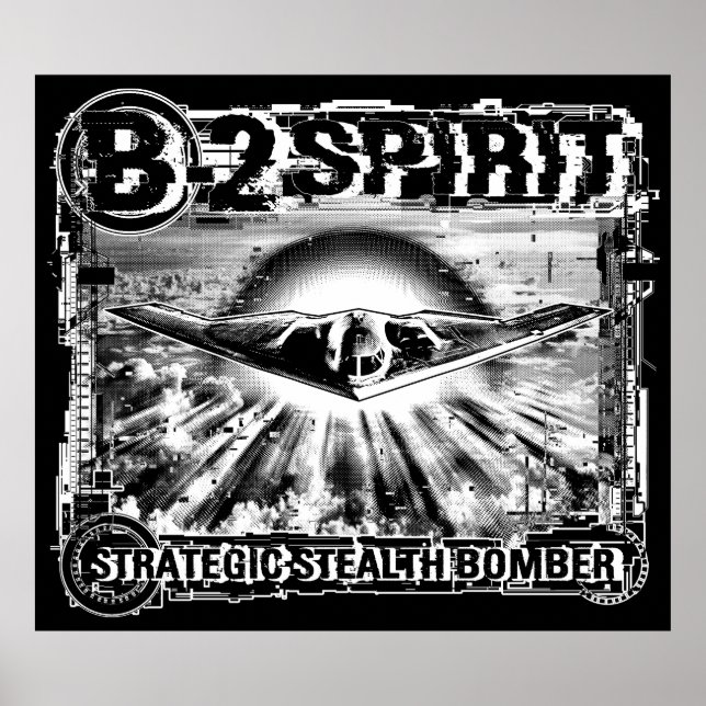 B-2 Poster Poster  (Framsidan)