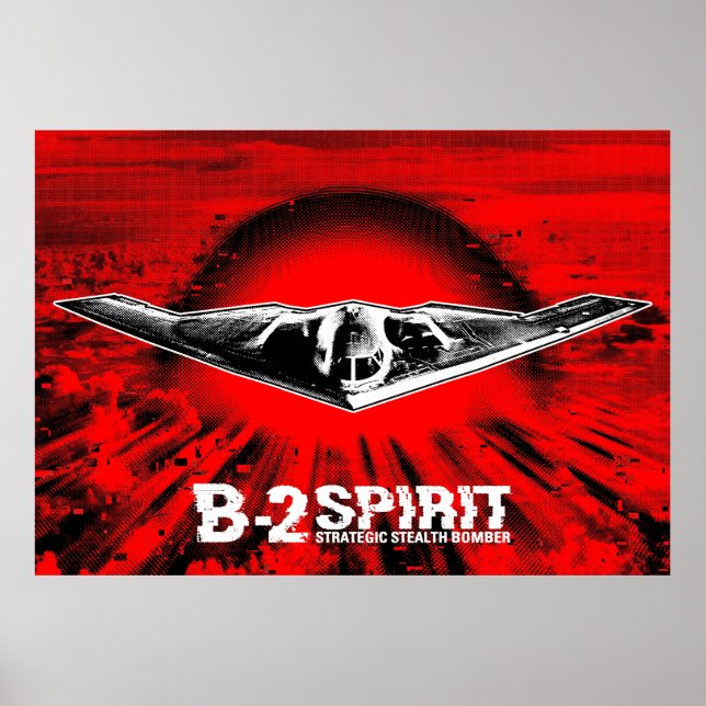 B-2 Poster Poster  (Framsidan)