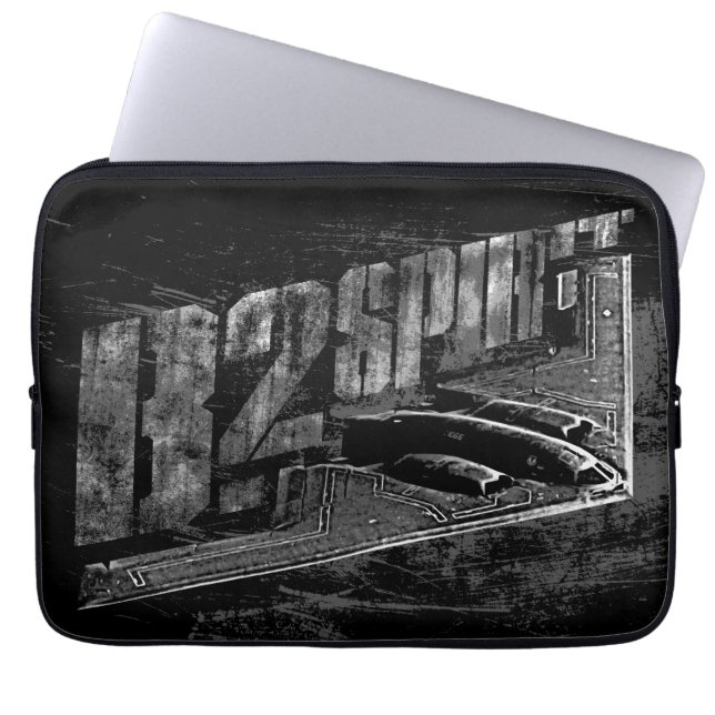 B-2-Sleever för spritdatorer Laptop Sleeve (Framsidan)