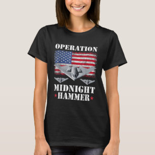 B-2 Smygjet skjorta Operation Midnight Hammer T Shirt