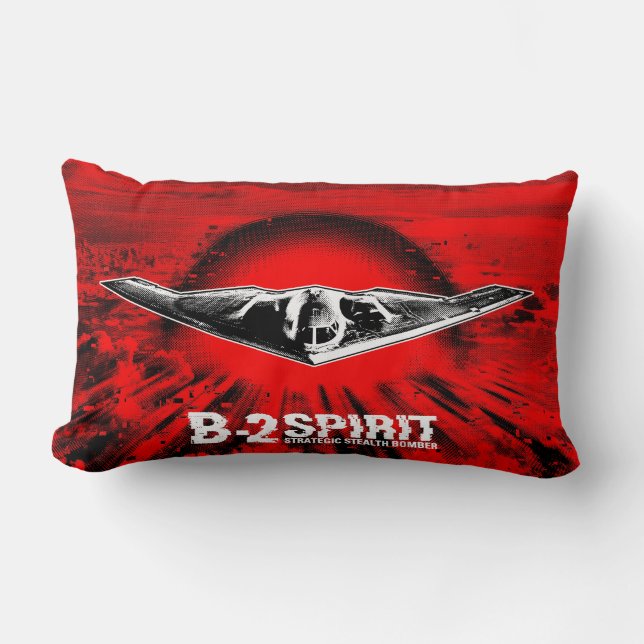 B-2 Spirit Dekorativ kudde Dekorativ kudde (Framsida)