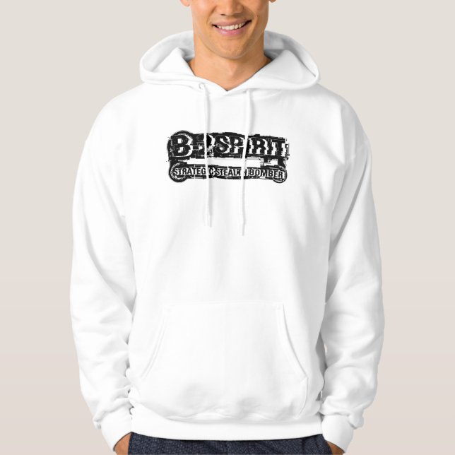 B-2 Spirit Hoodie T-Shirt (Framsida)