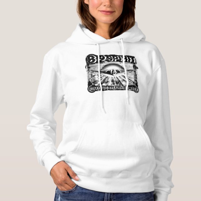 B-2 Spirit Hoodie T-Shirt (Framsida)