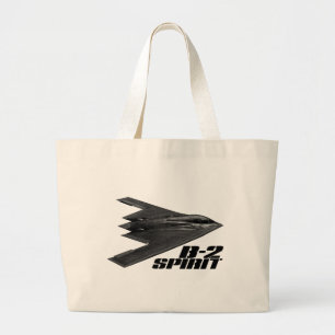B-2 Spirit Jumbo Tote Tygkasse