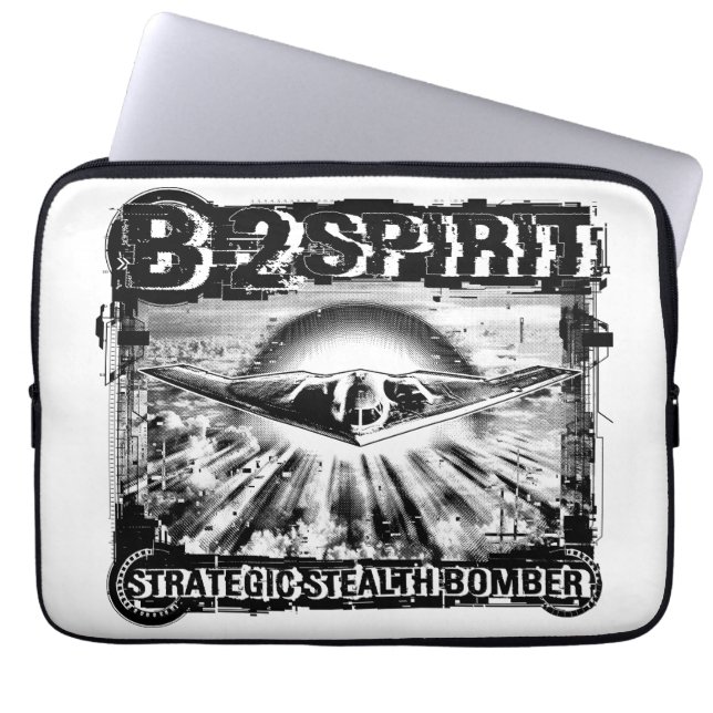 B-2 Spirit Laptop sleeve Electronics Bag (Framsidan)