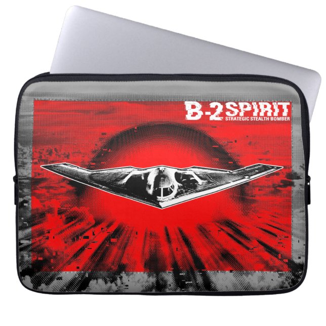 B-2 Spirit Laptop sleeve Electronics Bag (Framsidan)