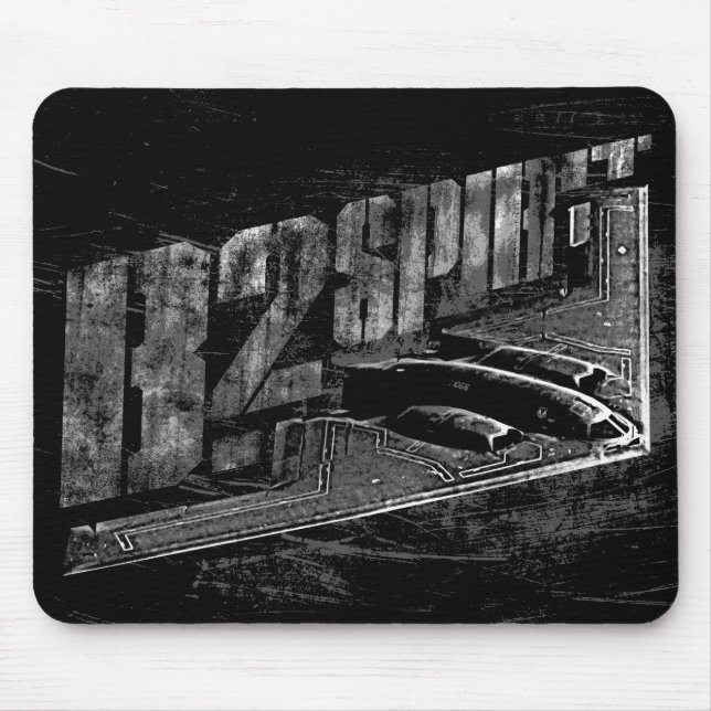 B-2 Spirit Mousepad Musmatta (Framsidan)