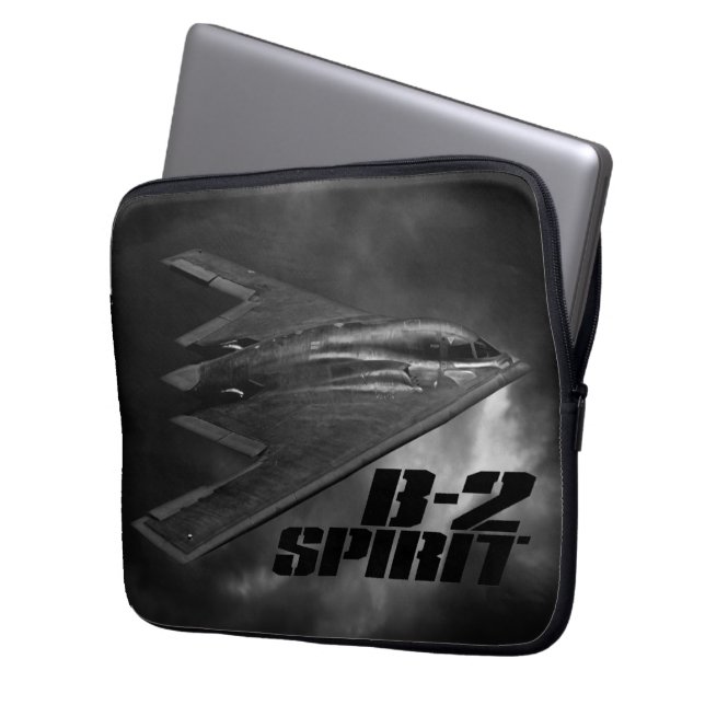 B-2 Spirit Neoprene Laptop sleeve 13 tum (Framsidan Vänster)