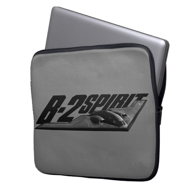 B-2 Spirit Neoprene Laptop sleeve 13 tum (Framsidan Vänster)