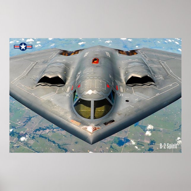 B-2 SPIRIT POSTER (Framsidan)