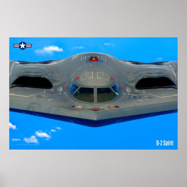 B-2 SPIRIT POSTER (Framsidan)