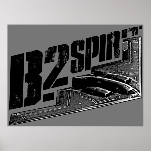 B-2 Spirit Poster (Framsidan)