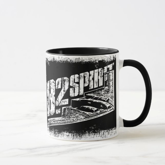 B-2 Spirit Ringer Coffee Mugg (Höger)