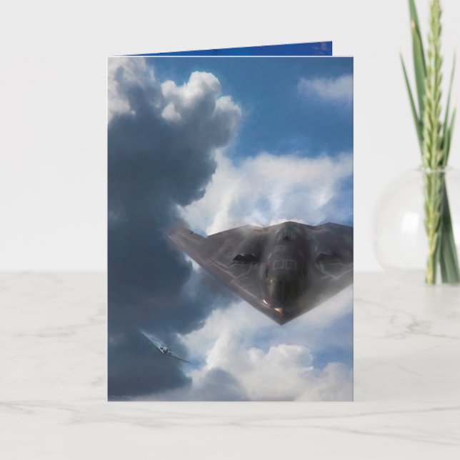 B-2 Spirit Stealth Bomber GHOST MAKER Kort (Framsida)
