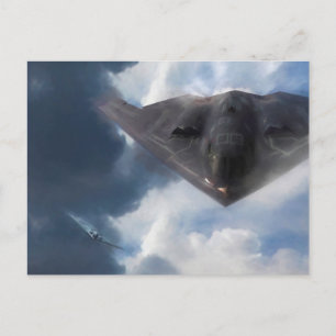 B-2 Spirit Stealth Bomber GHOST MAKER Vykort