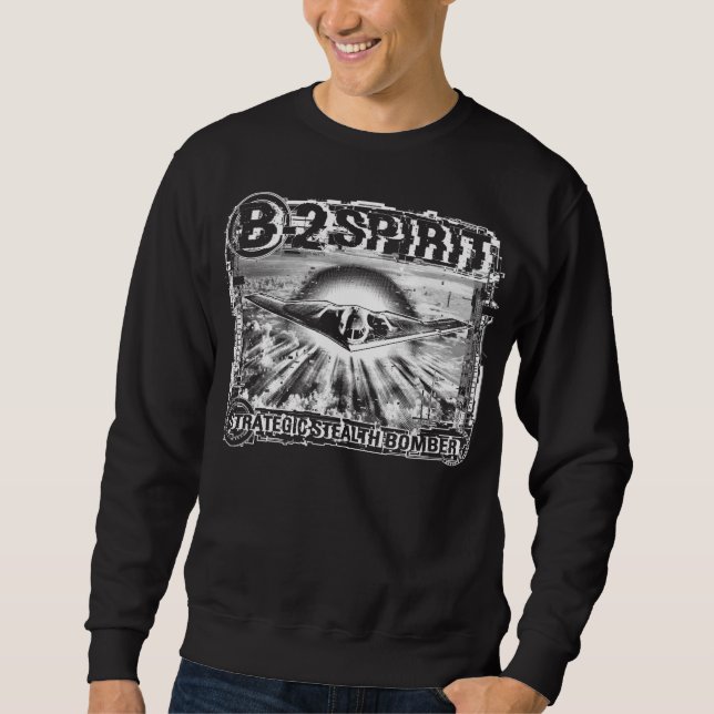 B-2 Spirit Sweatshirt T-Shirt (Framsida)