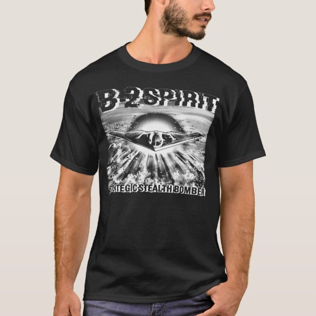 B-2 Spirit T-Shirt T-Shirt (Framsida)