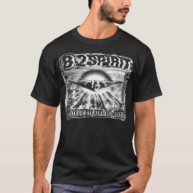 B-2 Spirit T-Shirt T-Shirt (Framsida)