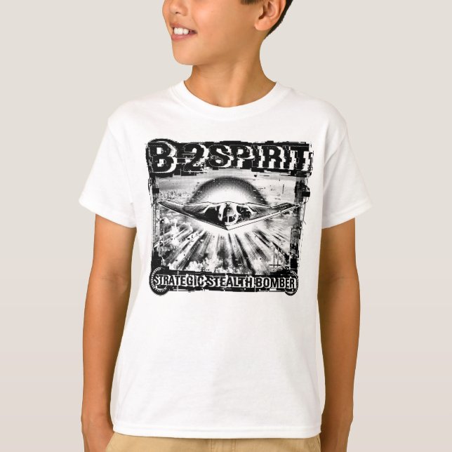 B-2 Spirit T-Shirt T-Shirt (Framsida)