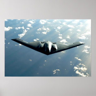 B-2 Spritluftfartyg Poster