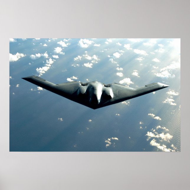 B-2 Spritluftfartyg Poster (Framsidan)