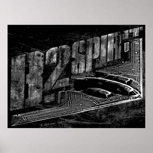 B-2 SpritPoster Poster (Framsidan)