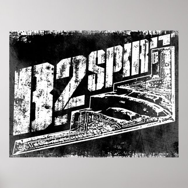 B-2 SpritPoster Poster (Framsidan)