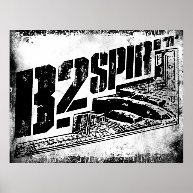 B-2 SpritPoster Poster (Framsidan)