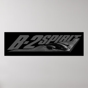 B-2-spritutskrift Poster