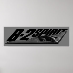 B-2-spritutskrift Poster
