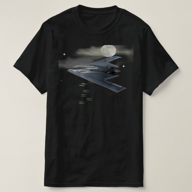 B-2 Stealth Bomber T Shirt (Design framsida)
