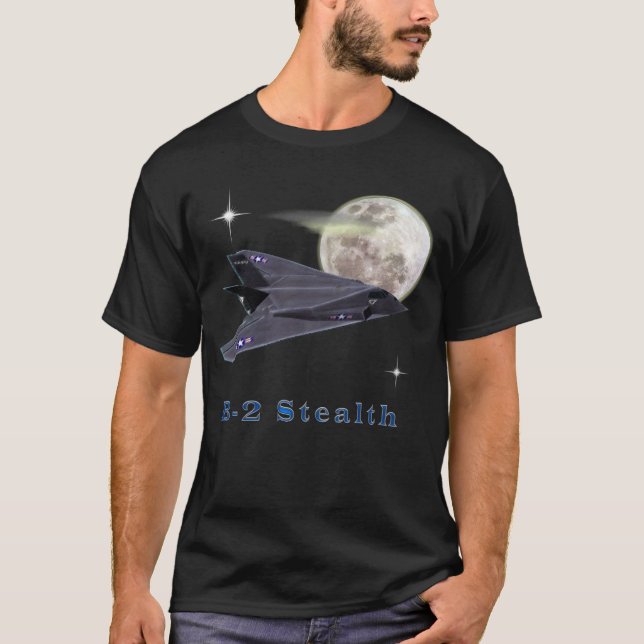 B-2 Stealth Bomber t-shirts (Framsida)