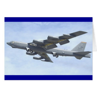 B-52 BOMBER HÄLSNINGSKORT