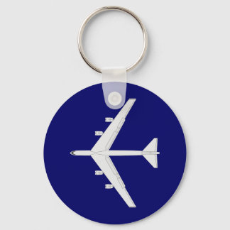 B-52 Bomber - Toppvy Nyckelring