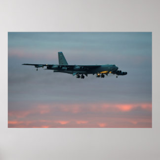 B-52 Stratofort Aircraft Poster
