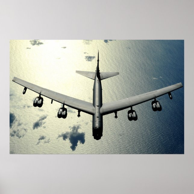 B-52 Stratofort Aircraft Poster (Framsidan)
