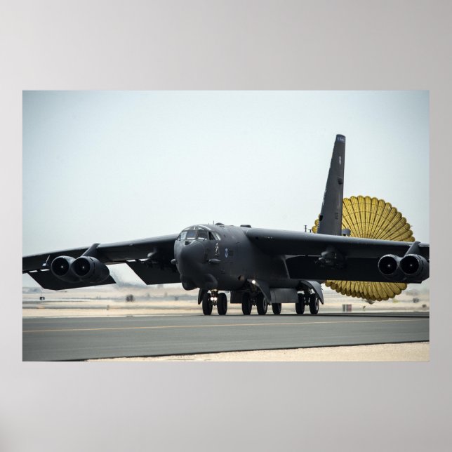 B-52 Stratofort Aircraft Poster (Framsidan)
