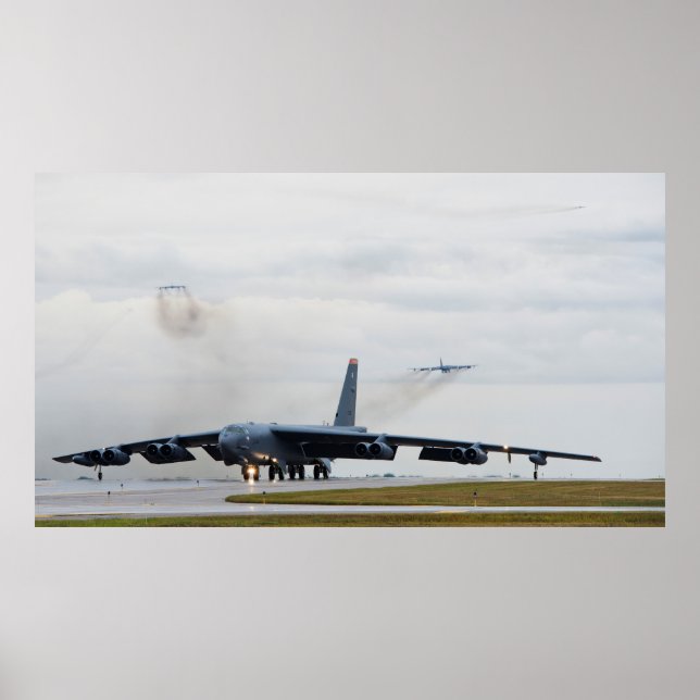 B-52 Stratofort Aircraft Poster (Framsidan)