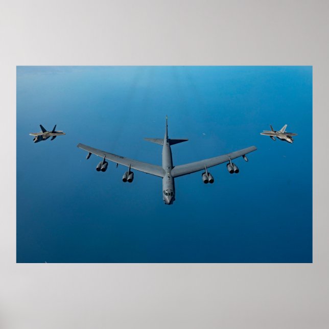 B-52 Stratofort Poster (Framsidan)